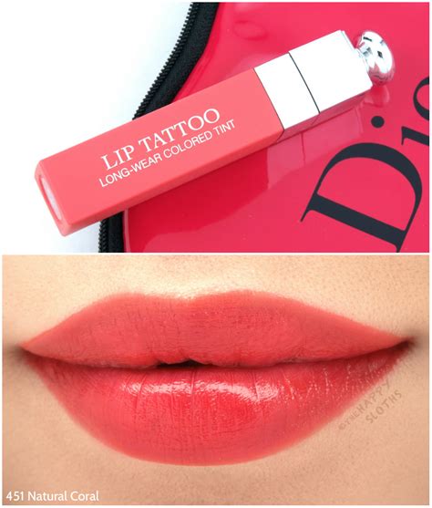 dior tattoo 451|Tried & Tested: Dior Addict Lip Tattoo Swatches .